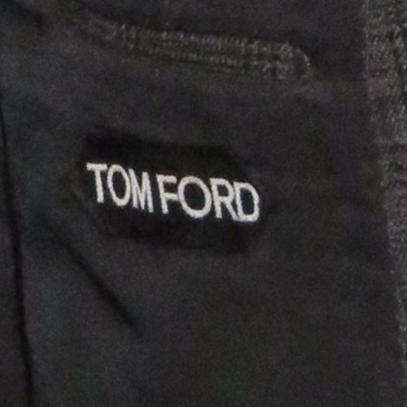 Tom Ford Base C Buckingham 100% Cashmere Gray Plaid 6x2 Double Breasted Suit 40R - Picture 15 of 16